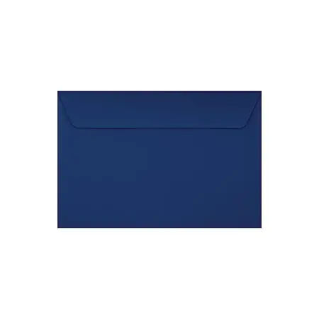 LUX Booklet 6" x 9" Envelopes, Peel & Press Closure, Navy, Pack Of 50 Affordable