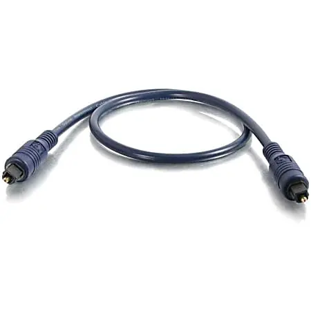 C2G Velocity Series 16.4ft TOSLINK Optical Digital Audio Cable, M/M, 40393 Next Day Delivery