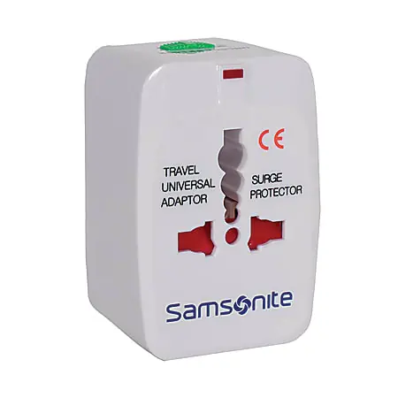 Trending Samsonite&reg; Power Adapter, World Wide, White