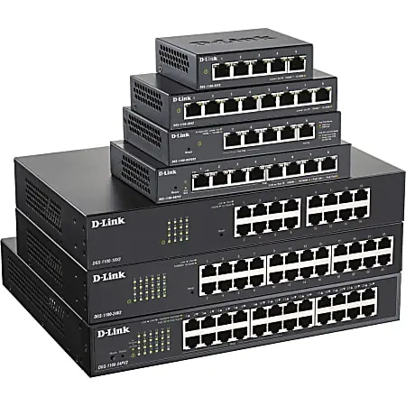 Money Back Guarantee D-Link DGS-1100-05PDV2 Ethernet Switch - 5 Ports - Manageable - 2 Layer Supported - 24.08 W Power Consumption - DGS110005PDV2