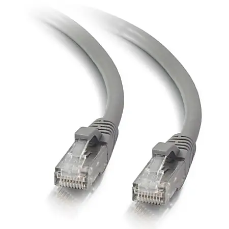 Same Day Shipping C2G 10ft Cat5e Ethernet Cable - Snagless Unshielded (UTP) - Gray - Category 5e for Network Device - RJ-45 Male - RJ-45 Male - 10ft - Gray