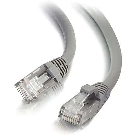 Flash Sale C2G 14ft Cat6 Ethernet Cable - Snagless Unshielded (UTP) - Gray - Category 6 for Network Device - RJ-45 Male - RJ-45 Male - 14ft - Gray