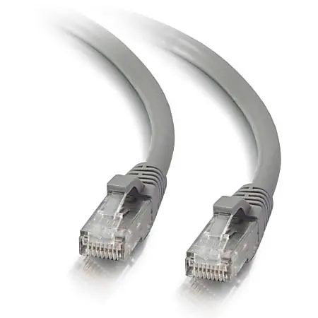 Viral C2G 3ft Cat5e Ethernet Cable - Snagless Unshielded (UTP) - Gray - Cat5e for Network Device - RJ-45 Male - RJ-45 Male - 3ft - Gray