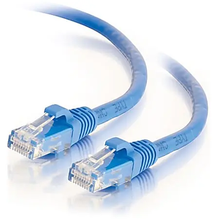 Flash Sale C2G 7ft Cat6 Snagless Unshielded UTP Ethernet Network Patch Cable (RJ45 M/M), Blue, Standard RJ45 Connectors, 5600pf/100m - Category 6- 27142