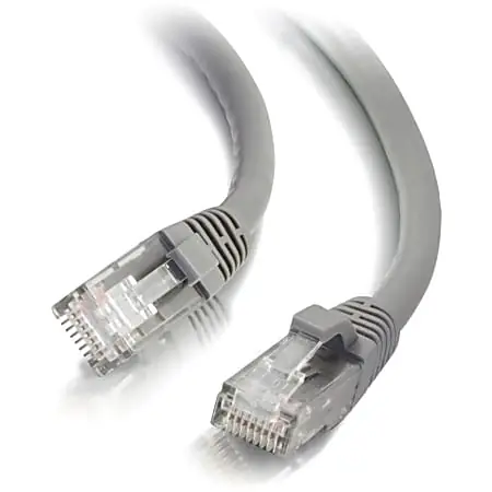Today Only C2G 5ft Cat6 Ethernet Cable - Snagless Unshielded (UTP) - Gray - RJ-45 Male - RJ-45 Male - 5ft - Gray