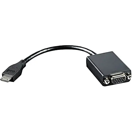 Lenovo ThinkPad Mini-HDMI to VGA Adapter - 7.87" HDMI/VGA Video Cable- 4X90F33442 Shop Now