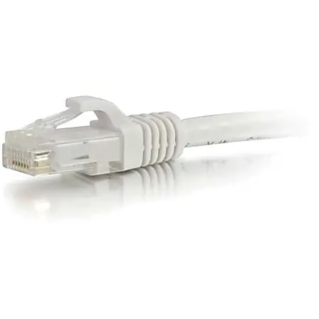 Low Price C2G 25ft Cat6 Ethernet Cable - Snagless Unshielded (UTP) - White - Category 6 for Network Device - RJ-45 Male - RJ-45 Male - 25ft - White
