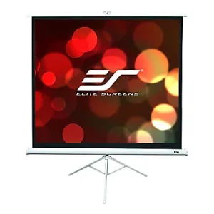 Free Shipping Elite Screens T113NWS1 Portable Tripod Projector Screen