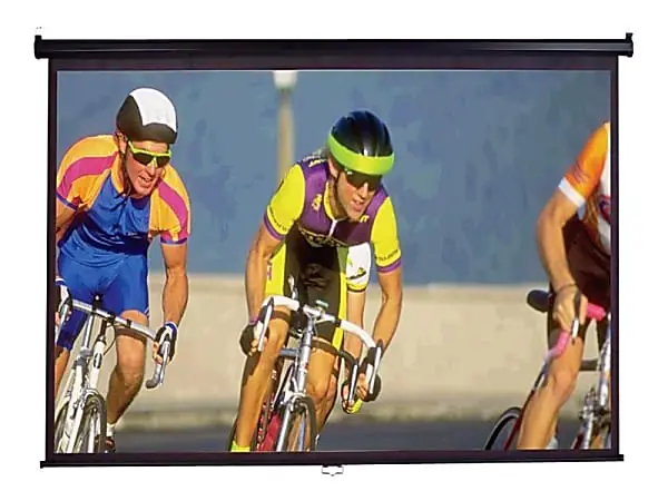 Elite Screens M100UWH Manual Pull Down Projector Screen Trusted Brand