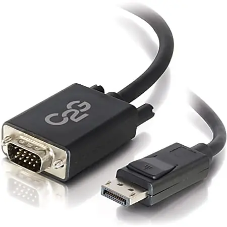 Weekend Sale C2G 3ft DisplayPort to VGA Adapter Cable - M/M - DisplayPort/VGA- 54331