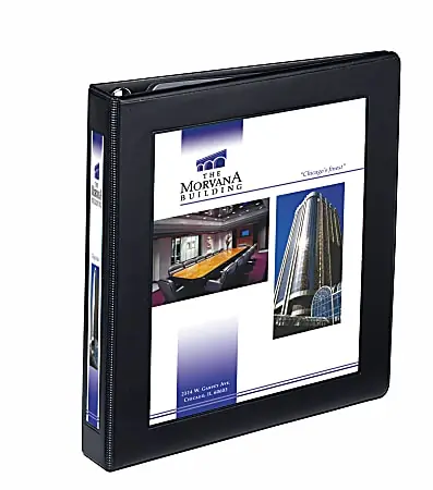 Avery® Heavy-Duty Framed View 3-Ring Binder, 1" One Touch EZD® Rings, Black, 1 Binder Instant Buy