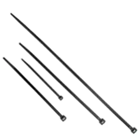 C2G 6in Releasable/Reusable Cable Ties - Black - 50pk - Cable Tie - Black - 6" Length - 50 Pack Worldwide Shipping