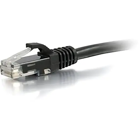 C2G 6in Cat5e Snagless Unshielded (UTP) Network Patch Ethernet Cable-Black - Category 5e for Network Device - RJ-45 Male - RJ-45 Male - 6in - Black Latest