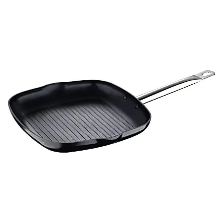 Bergner Prochef Square Grill Pan, 11", Black Affordable