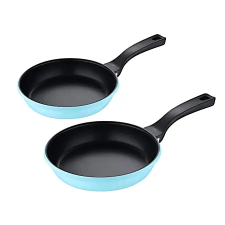 Bergner 2-Piece Fry Pan Set, Retro Blue Buy Direct