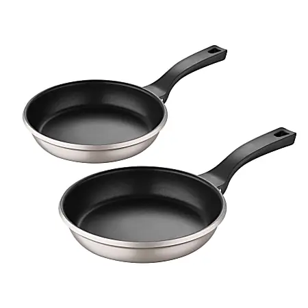 Bergner 2-Piece Fry Pan Set, Champagne Budget