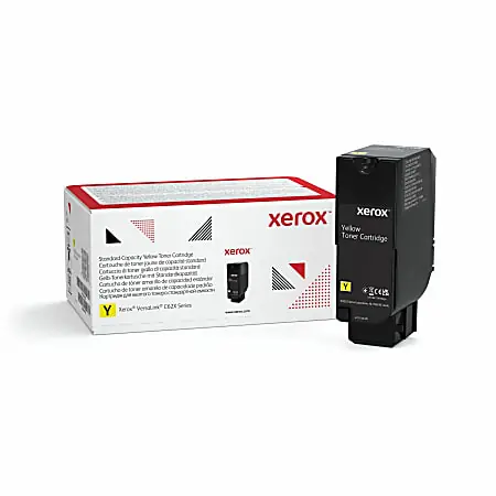 Warranty Included Xerox Genuine Xerox&reg; VersaLink&reg; C620 Color Printer, C625 Color Multifunction Printer Yellow Standard capacity Toner Cartridge (6000 Pages)