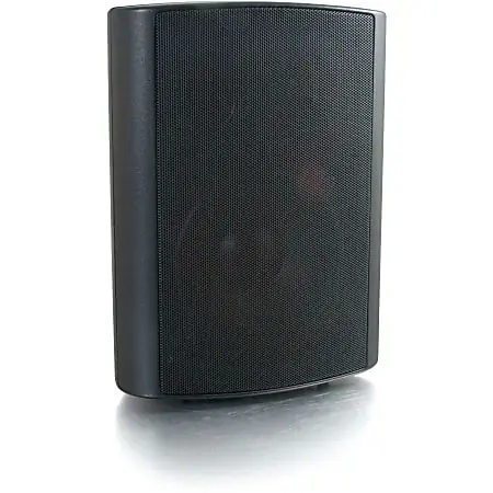 Reduced Price C2G Cables To Go 5in Wall Mount Speaker - Black (Each) - 5" Polypropylene Woofer - 1" Silk Tweeter - 100 Hz to 20 kHz - 8 Ohm