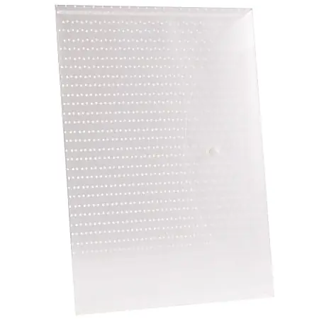 Next Day Delivery Realspace&trade; Poly Project Envelope, Letter Size, Clear/White Dots