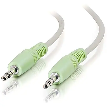 C2G 6ft 3.5mm M/M Stereo Audio Cable (PC-99 Color-Coded), 27411 Must Have