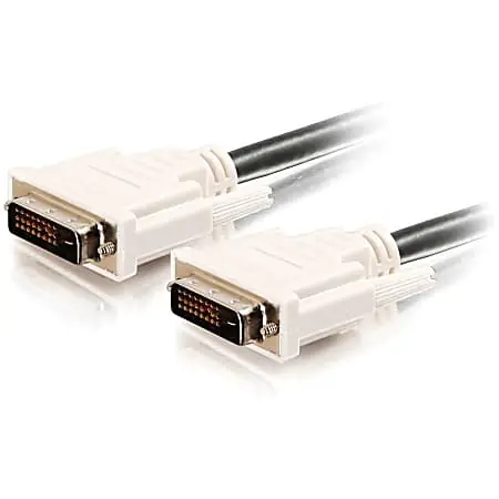 Limited Edition C2G 1m DVI-D Dual Link Digital Video Cable - DVI Cable - 3ft - Male - Male - 3.28ft - Black