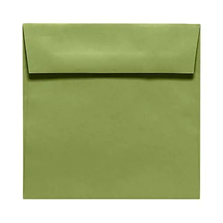 LUX Square Envelopes, 6 1/2" x 6 1/2", Peel & Press Closure, Avocado Green, Pack Of 1,000 Deal