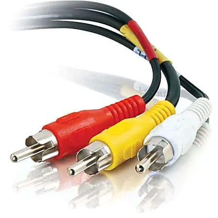 Instant Buy C2G Value Series 3ft Value Series Composite Video + Stereo Audio Cable - Video/audio cable - composite video/audio - 40447