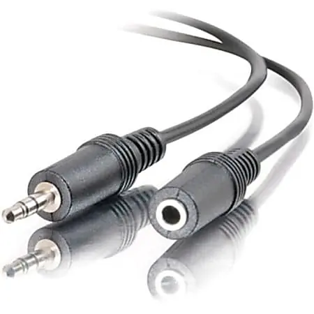 Luxury C2G 6ft 3.5mm Stereo Extension Cable, AUX Cable, M/F, 40407