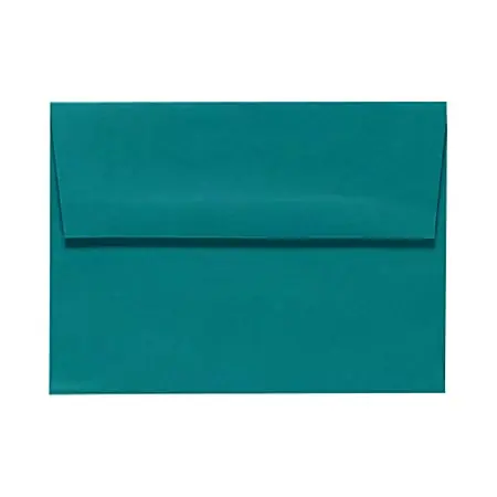 LUX Invitation Envelopes, A6, Peel & Press Closure, Teal, Pack Of 500 Instant Buy