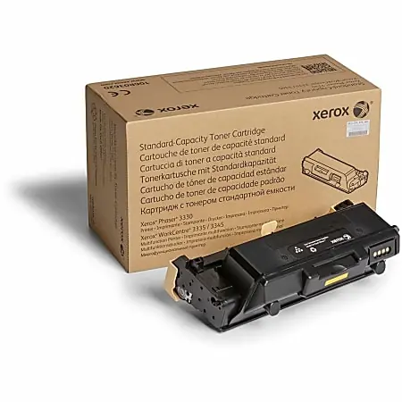 Place Order Xerox Original Standard Yield Laser Toner Cartridge - Black - 1 Each - 2600 Pages