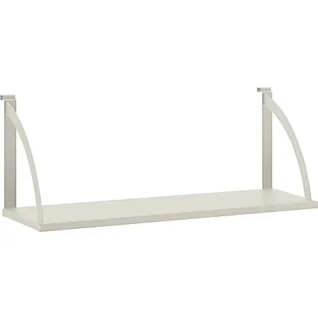 Editor’s Pick HON Verse Hanging Shelf, 36"W - 36" Width x 24.75" Depth - Steel - Light Gray - 1 Each