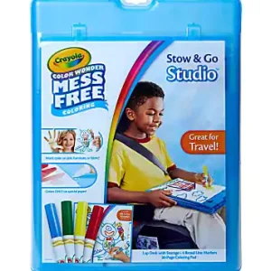 Handmade Crayola&reg; Color Wonder Stow & Go Studio Coloring Kit, Assorted Colors