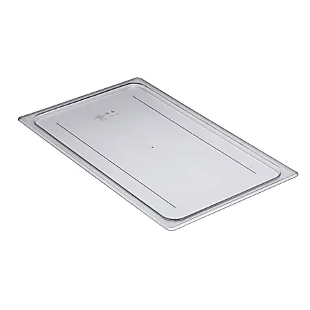 Discount Cambro Full Size Camwear Flat Food Pan Cover, Clear