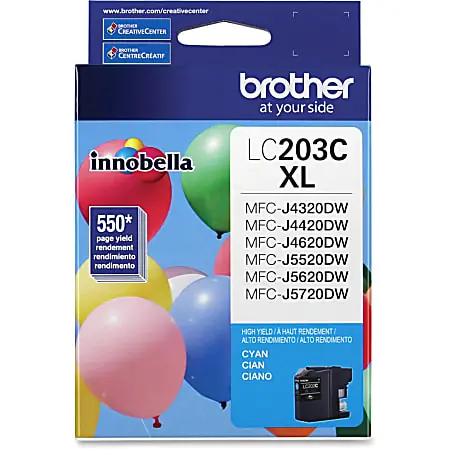 Brother&reg; LC203 Cyan High-Yield Ink Cartridge, LC203C Super Sale
