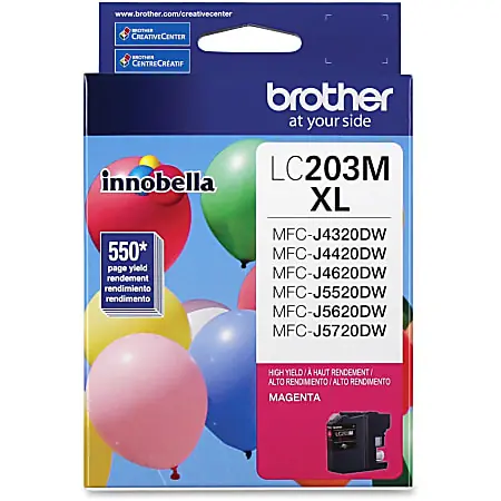 Big Sale Brother&reg; LC203 Magenta High-Yield Ink Cartridge, LC203M