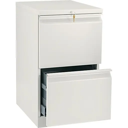 Today Only HON Brigade 2-Drawer Mobile Vertical File Cabinet, Letter Size, Lockable, 28\\