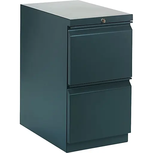 Fast Shipping HON Brigade 2-Drawer Mobile Vertical File Cabinet, Letter Size, Lockable, 28\\