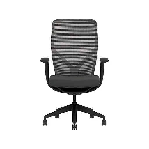 Affordable HON Flexion Fabric/Mesh Swivel Task Chair, Black (HFXT1.F0.STC.A.H.IM.UR10.NL.SB.T)