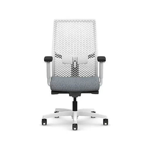 Seasonal Sale HON Ignition 2.0 ReActiv Fabric Swivel Task Chair, Basalt/Designer White (HIWMRAKD.Y2.A.H.DWR.APX25.DW.SB.DWX)