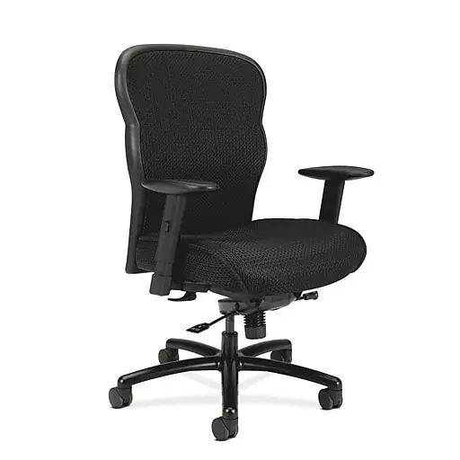 Professional Grade HON Wave Mesh Executive Big & Tall Chair, 449.7 lb. Capacity, Black (BSXVL705VM10)