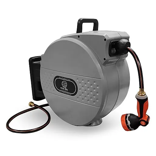 Hose Reel Pro Heavy Duty Retractable Garden Hose Reel, 1/2\\ Deal