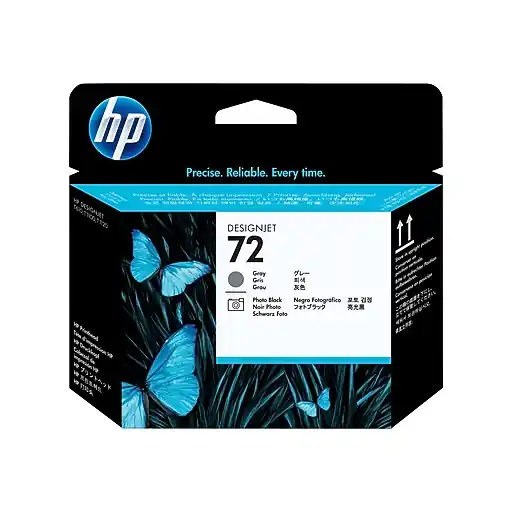 HP 72 Printhead, Gray/Photo Black (C9380A) Viral